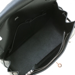 Pre Owned Hermes Black Togo Leather Jypsiere 28 Bag