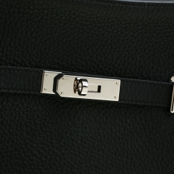 Pre Owned Hermes Black Togo Leather Jypsiere 28 Bag