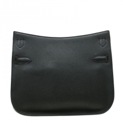 Pre Owned Hermes Black Togo Leather Jypsiere 28 Bag