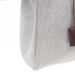 مملوكة مسبقًا Hermes Noir Toile Herbag Zip 31 CM