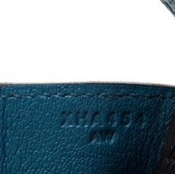Hermes Bleu de Galice Togo Leather Gold Hardware Birkin 30 Bag