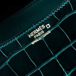 Pre Owned Hermes Colvert Alligator Constance 24 Bag