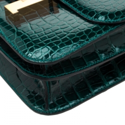 Pre Owned Hermes Colvert Alligator Constance 24 Bag