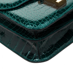 Pre Owned Hermes Colvert Alligator Constance 24 Bag
