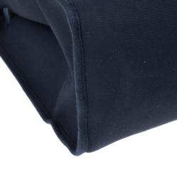 Pre Owned  Hermes Herbag Midnight Blue MM Convertible Satchel