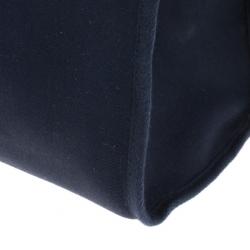 Pre Owned  Hermes Herbag Midnight Blue MM Convertible Satchel