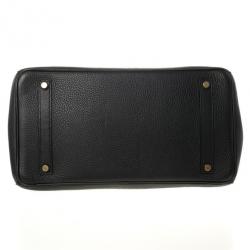 Pre Owned Hermes Black Togo Birkin 35