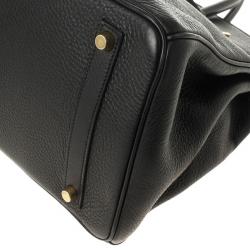 Pre Owned Hermes Black Togo Birkin 35