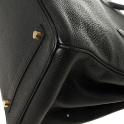 Pre Owned Hermes Black Togo Birkin 35