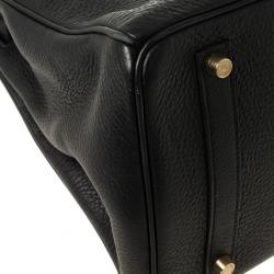 Pre Owned Hermes Black Togo Birkin 35