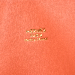 Pre Owned Hermes Rose Candy Togo Leather Bolide 31 Bag