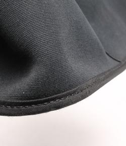 Pre Owned Hermes Black Canvas Cabag Elan Tote Bag