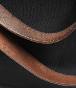 Pre Owned Hermes Black Canvas Cabag Elan Tote Bag