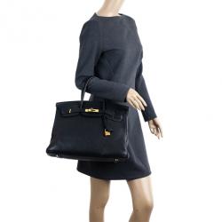 Hermes Black Togo Birkin 35