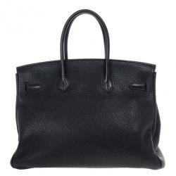 Hermes Black Togo Birkin 35