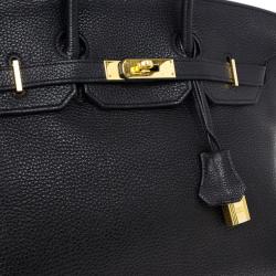 Hermes Black Togo Birkin 35