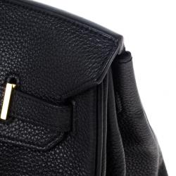 Hermes Black Togo Birkin 35