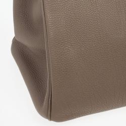 Hermes Etoupe Clemence Birkin 40 