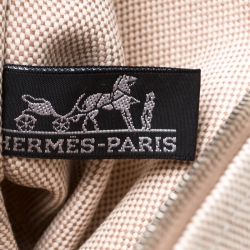 Pre Owned Hermes Multicolor Printed Canvas Maxi Savana Dance Beach Tote