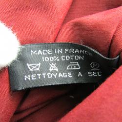 Pre Owned Hermes Bordeaux Toile Canvas Mini Bolide Pouch