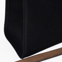 Pre Owned Hermes Black Herbag Convertible Satchel