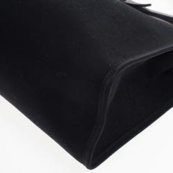 Pre Owned Hermes Black Herbag Convertible Satchel