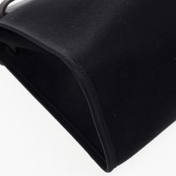 Pre Owned Hermes Black Herbag Convertible Satchel