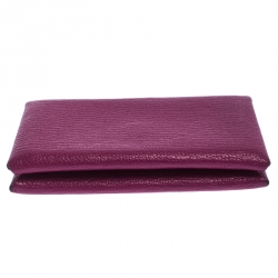 Pre Owned Hermes Magnolia Epsom Leather Calvi Cardholder