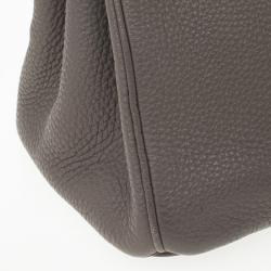 Hermes Graphite Togo Leather Birkin 30