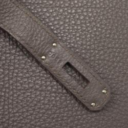 Hermes Graphite Togo Leather Birkin 30