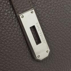 Hermes Graphite Togo Leather Birkin 30