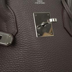 Hermes Graphite Togo Leather Birkin 30