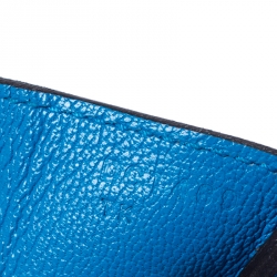 Hermès Bleu Zanzibar Epsom Leather Palladium Hardware Birkin 30 Bag