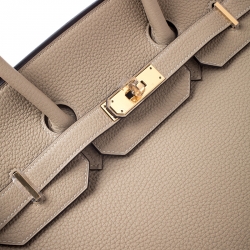 Hermes Trench Togo Leather Gold Hardware Birkin 35 Bag