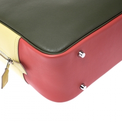 مملوكة مسبقًا Hermes Multicolor Swift Leather Palladium Hardware Plume 32 Bag