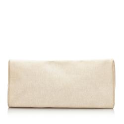 Pre Owned Hermes Beige Canvas Herbag GM Satchel