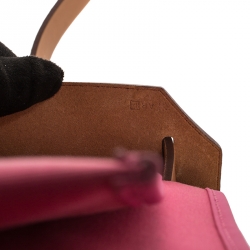 Hermes Rose Lipstick/Natural Canvas and Leather Herbag Zip 31 Bag