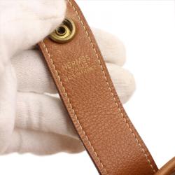 Pre Owned Hermes Brown Leather Rodeo II Bag