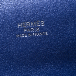 Pre Owned Hermes Iris Swift Leather Palladium Hardware Toolbox 20 Bag