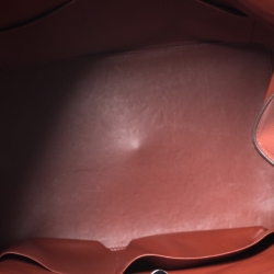 مملوكة مسبقًا Hermes Rouge Venitinne Ever Color Leather Palladium Toolbox 26 Bag