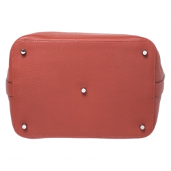 مملوكة مسبقًا Hermes Rouge Venitinne Ever Color Leather Palladium Toolbox 26 Bag