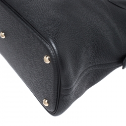 Pre Owned Hermes Black Togo Leather Gold Hardware Bolide 35 Bag