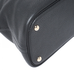 Pre Owned Hermes Black Togo Leather Gold Hardware Bolide 35 Bag