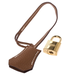 Hermes Caramel Togo Leather Gold Hardware Birkin 40 Bag
