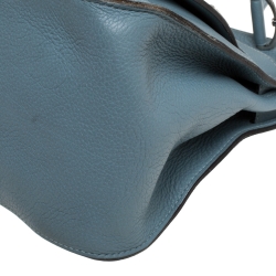 Pre Owned Hermes Ciel Ardennes Leather Jypsiere 34 Bag