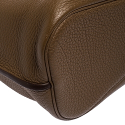 Pre Owned Hermes Cognac Togo Leather So Kelly 26 Bag