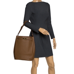 Pre Owned Hermes Cognac Togo Leather So Kelly 26 Bag