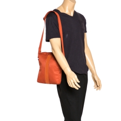 Hermes Acapulco Waist Bag Canvas Toile with Leather