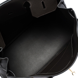 Hermes Cafe Togo Leather Gold Hardware Birkin 40 Bag