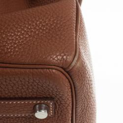 Hermes Brown Togo Birkin With Silver Hardware 35 CM